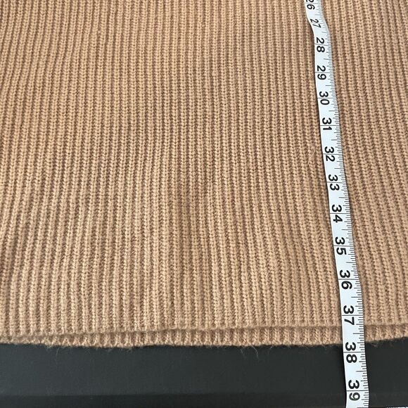 Ann Taylor Womens XS Sweater Dress Ribbed Knit Caramel Latte Pullover Tan 270 - Picture 5 of 7